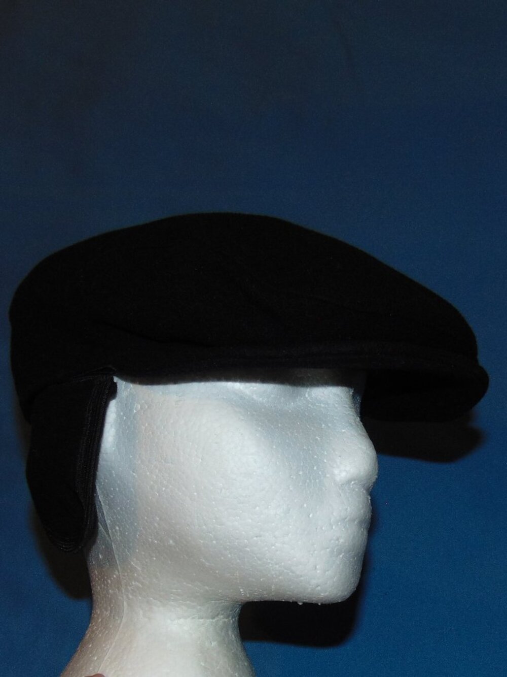 MEN'S WIGINS MELTON WOOL NEWSBOY w/EAR FLAPS